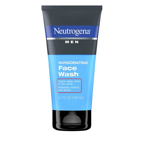 Buy Neutrogena Men S Invigorating Daily Foaming Gel Face Wash Energizing Refreshing Oil Free