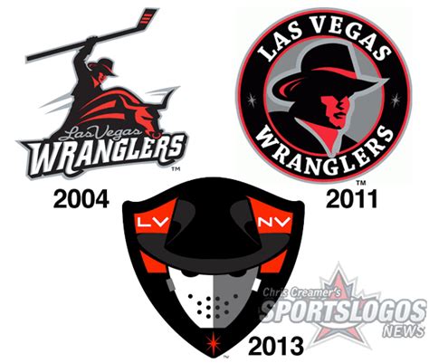Las Vegas Wranglers Unveil New Logos Sportslogosnet News