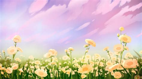 247 Flower Background Anime Free Download Myweb