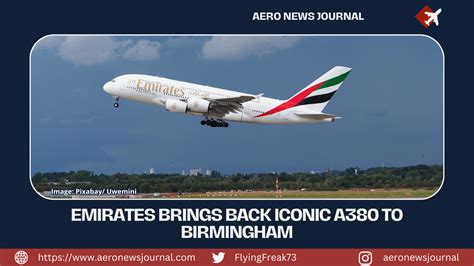 Emirates Brings Back Iconic A380 To Birmingham