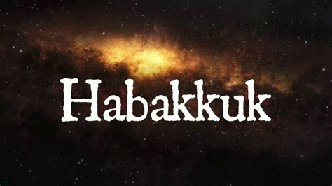 This is the holy book of habakkuk, known simply as habakkuk.the recording is dramatized, from the king james bible.this is, in my opinion, the best and mos. The Book of Habakkuk | KJV | Audio Bible (FULL) by ...