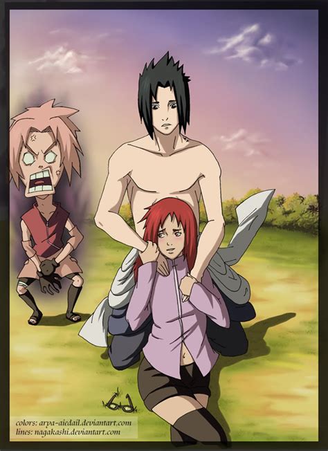 Sasuke Uchiha Karin Sakura Haruno Sarada Uchiha Uchiha Clan Naruto