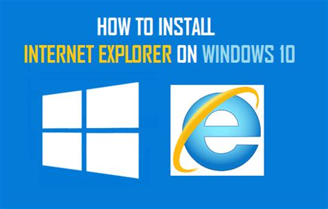 In most cases you should see internet explorer coming up at the top of search results (see image below). How to Install Internet Explorer On Windows 10