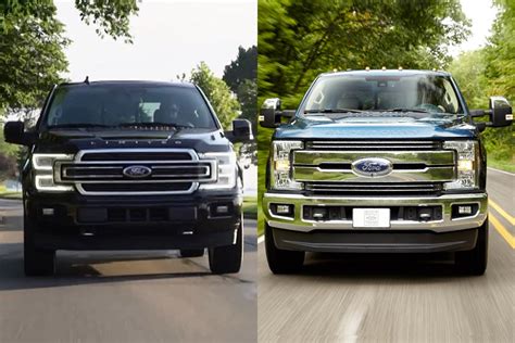 2019 Ford F 150 Vs 2019 Ford F 250 Whats The Difference Autotrader