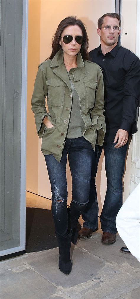 Victoria Beckham Dresses Up The Parka Jacket Vogue