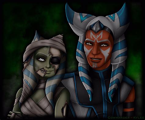 Kylee Mewhinney On Twitter Decided To Draw Ahsoka And Captain Rex In