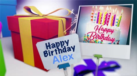 Happy Birthday Alex YouTube