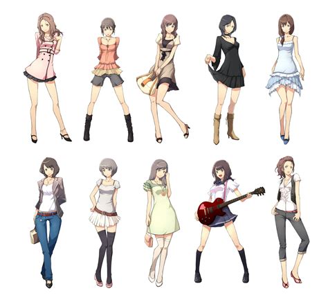 It's typical of people to wear clothes, whether they're real people or drawn on paper. Fashion: 10 outfits - Anime Photo (15739990) - Fanpop