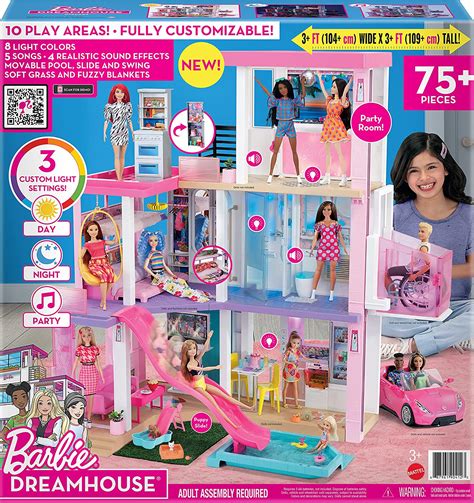 New Barbie Dreamhouse 2021 With Lights And Sounds