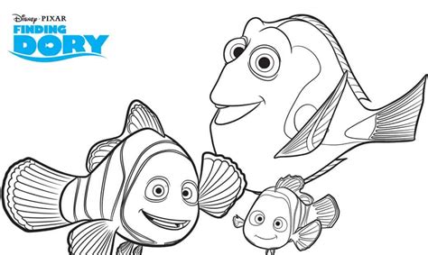 FREE Finding Dory Printable Coloring Pages | Mama Cheaps