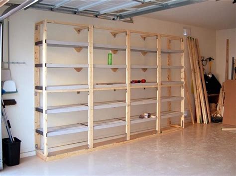 It was the original plan to stain these floating shelves, actually, but once. Diy Garage Shelving Plans, designs for studio recording ...