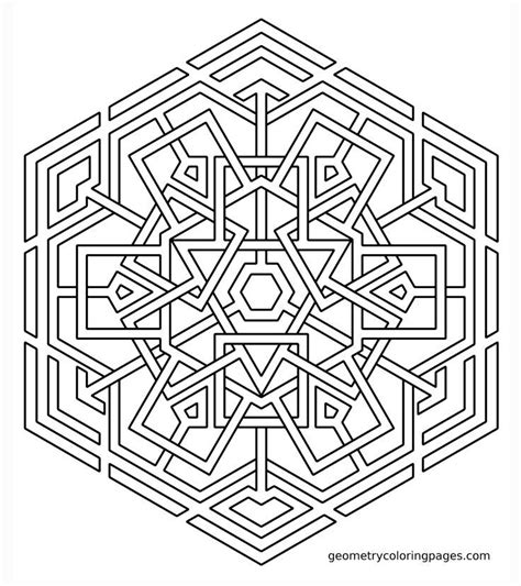 Simple and complex shapes, 3d, celtic designs, stars, and pattern coloring sheets for color with fuzzy! Sacred Geometry Coloring Pages - Coloring Home