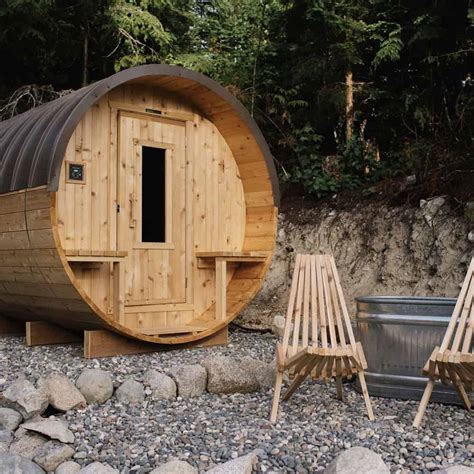 Order Your Barrel Sauna Nootka Saunas