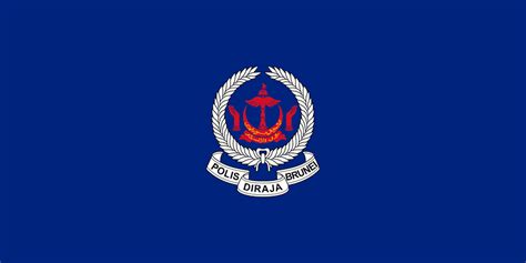 Flag Of The Royal Brunei Police Force Icon Free Download Transparent