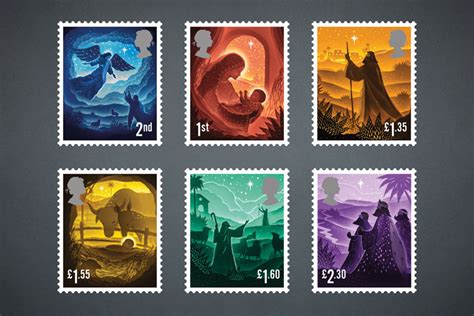 Royal Mail Unveils 2019 Christmas Stamps Design Week