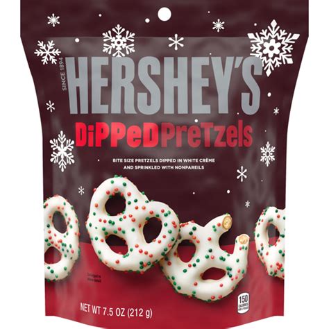 Hershey Hersheys Holiday Dipped Pretzels 75 Oz Instacart
