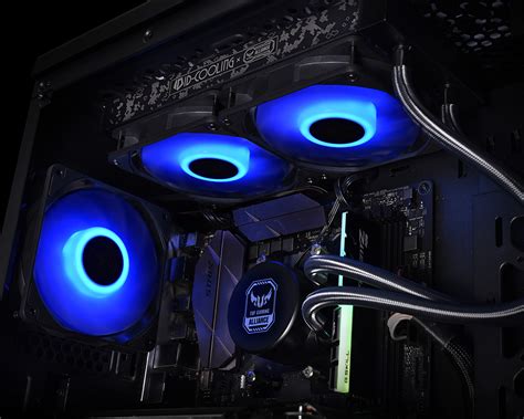 Has been added to your cart. ID-COOLING AURAFLOW X 240 TUF EDITION CPU LIQUID COOLER ...