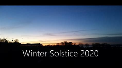 Winter Solstice 2020 Youtube