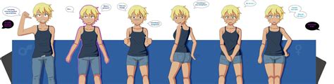 Hit Like A Girl Transformation Gender Bender By Themaskofafox On