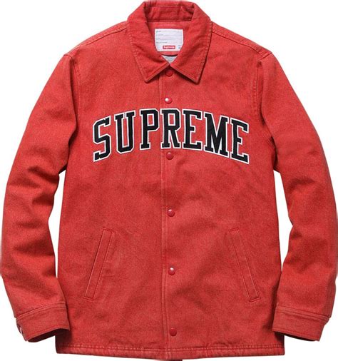 Besides good quality brands, you'll also find plenty of discounts when you shop for coach jacket during big sales. Supreme Denim Coaches Jacket (With images) | Coach jacket ...