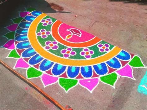 Diwali 2022 Rangoli Design Easy Colourful Rangoli And Kolam Designs To