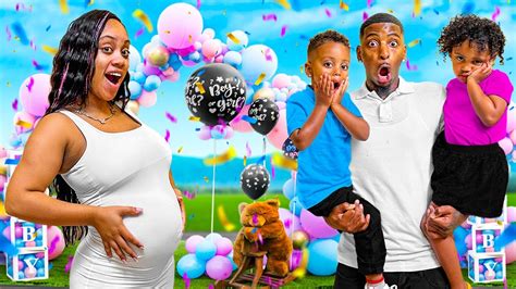 The Official GENDER REVEAL Of FunnyMike Jaliyah YouTube