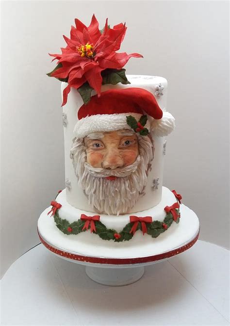 Santa Claus Cake Decorated Cake By Darina Cakesdecor