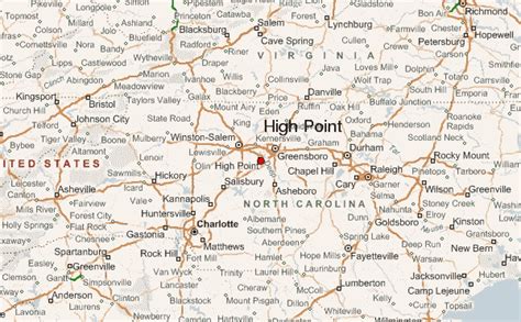 High Point Location Guide