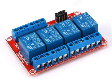 4 Channel Active Hl 12v Optocoupler Relay Module