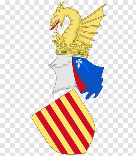 Coat Of Arms The Crown Aragon Kingdom Valencia Transparent Png