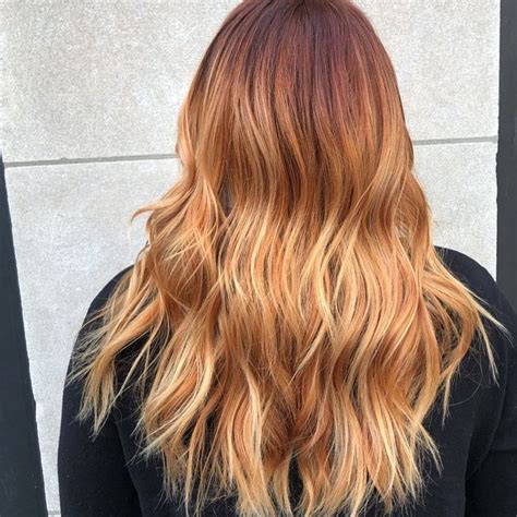 Hair Kansas City On Instagram Strawberry Blonde Balayage Ombré