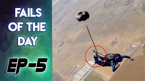 Skydiver Nearly Got Killed After Parachute Failure । Fails Of The Day