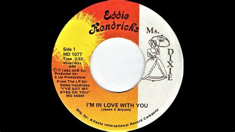 I'm In Love With You - Eddie Kendricks 1983 - YouTube