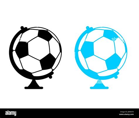 Football Ball Globe World Game Sports Accessory As Earth Sphere