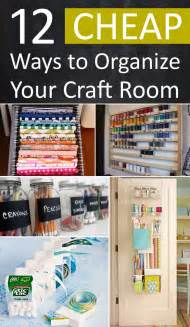 I've done 2 other posts on my sewing room in the past. 12 Cheap Ways to Organize Your Craft Room | Sewing room ...