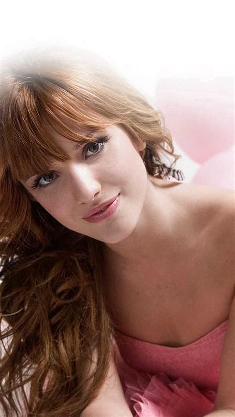 Bella Thorne Pink Dress Smile Iphone Wallpapers Free Download