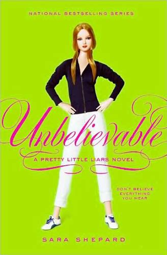 This paperback box set includes the first four books in sara shepard's #1 new york times bestselling pretty little liars series, pretty little liars, flawless, perfect, and unbelievable. The YA Book Reviewer: May 2011
