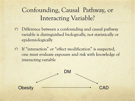 Ppt Causal Inference In Epidemiology A Primer On Bias And Confounding