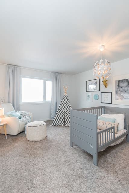 South Beach Transitional Nursery Other By Idesign Interiors