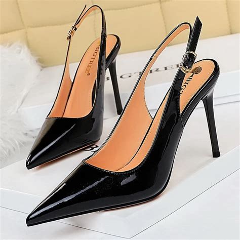 Bigtree Shoes Woman Pumps Fashion Office Shoes Pointed Toe Kitten Heels Stiletto 75 Cm Ladies