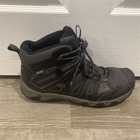 Keen Dry Oakridge 1015305 Waterproof Hiking Boots Mens Size 12 Gray Ebay