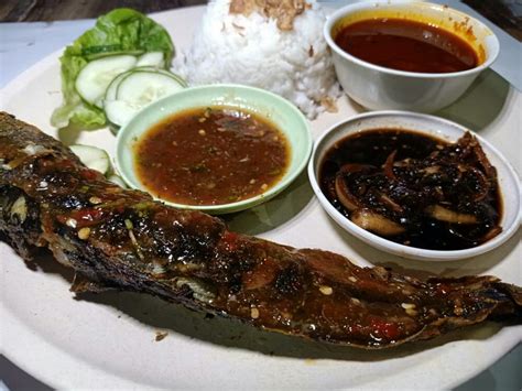 Recommended dish is the ikan keli. Set Nasi Ikan Keli Bakar - Qniti Bazaar