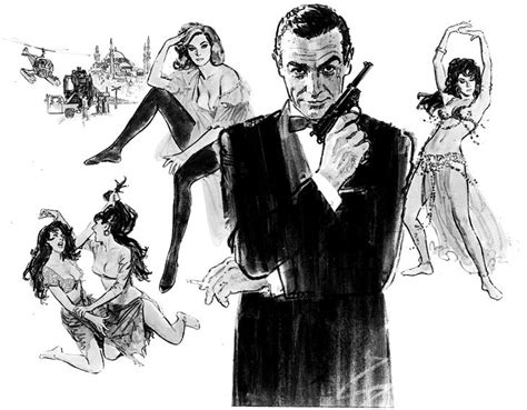 Illustrated 007 The Art Of James Bond James Bond Movies Concept