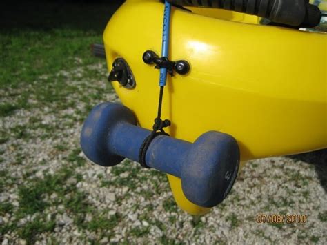 The original diy shallow water anchor design was something i didn't put much thought into. DIY Kayak Fishing Anchor Using Retractable Dog Leash