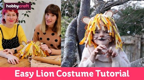 Easy Lion Costume Tutorial Hobbycraft Youtube