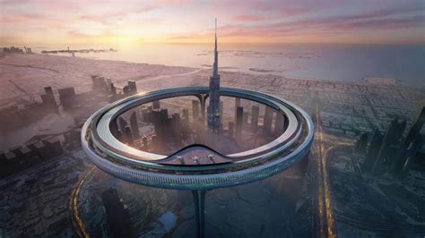 Dubais Downtown Circle Project Is An Enormous Ring That Will Surround