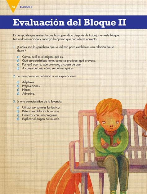 Libro De Español De Grado Pag Contestado Español sexto grado Página