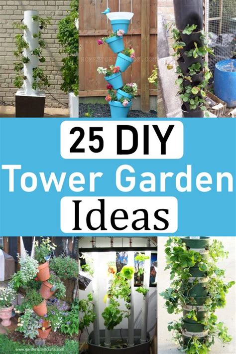 25 Diy Tower Garden Ideas For Vertical Gardening Craftsy