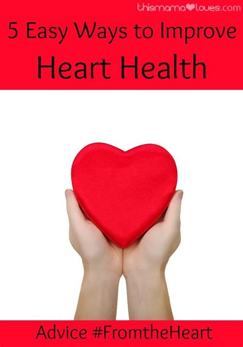5 Easy Ways To Improve Heart Health For Women Improve Heart Health