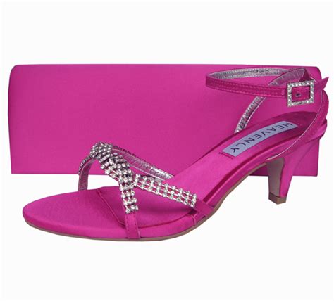 Theresa Fuchsia Pink Evening Sandals Sole Divas